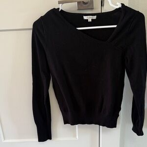 Z Supply Classic Black Knit Top